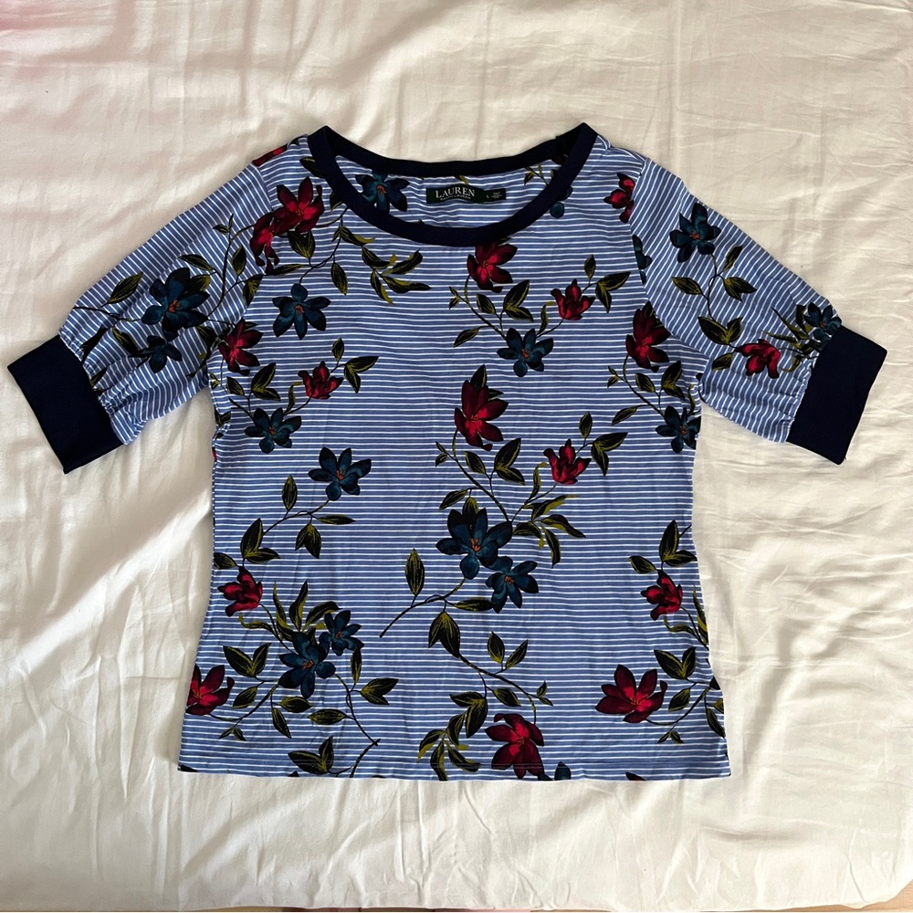 New Ralph Lauren Woman’s Size Large Cotton T Shirt